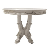ACME Dresden Antique White Finish Dresden  Counter Height Table Model DN01703